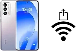 So generieren Sie einen QR-Code mit dem Wifi-Passwort auf einem Meizu 18s