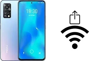 So generieren Sie einen QR-Code mit dem Wifi-Passwort auf einem Meizu 18x