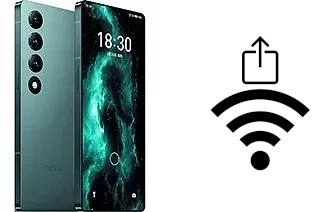 So generieren Sie einen QR-Code mit dem Wifi-Passwort auf einem Meizu 20 Infinity