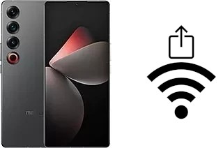 So generieren Sie einen QR-Code mit dem Wifi-Passwort auf einem Meizu 21 Pro