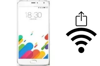 So generieren Sie einen QR-Code mit dem Wifi-Passwort auf einem Meizu Blue Charm Metal