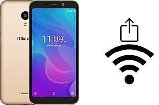 So generieren Sie einen QR-Code mit dem Wifi-Passwort auf einem Meizu C9 Pro