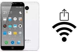 So generieren Sie einen QR-Code mit dem Wifi-Passwort auf einem Meizu M1 Note