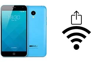 So generieren Sie einen QR-Code mit dem Wifi-Passwort auf einem Meizu M1