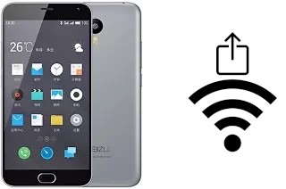 So generieren Sie einen QR-Code mit dem Wifi-Passwort auf einem Meizu M2 Note