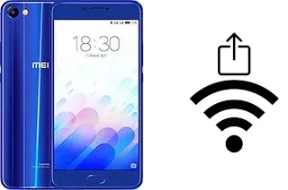 So generieren Sie einen QR-Code mit dem Wifi-Passwort auf einem Meizu M3x