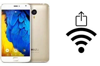 So generieren Sie einen QR-Code mit dem Wifi-Passwort auf einem Meizu MX4 Pro