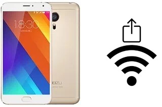 So generieren Sie einen QR-Code mit dem Wifi-Passwort auf einem Meizu MX5