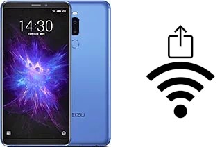 So generieren Sie einen QR-Code mit dem Wifi-Passwort auf einem Meizu Note 8