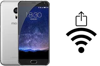 So generieren Sie einen QR-Code mit dem Wifi-Passwort auf einem Meizu PRO 5 mini