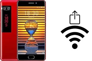 So generieren Sie einen QR-Code mit dem Wifi-Passwort auf einem Meizu Pro 7