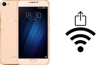 So generieren Sie einen QR-Code mit dem Wifi-Passwort auf einem Meizu U10