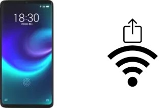 So generieren Sie einen QR-Code mit dem Wifi-Passwort auf einem Meizu Zero