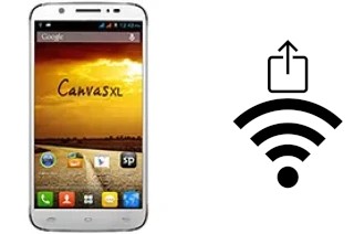 So generieren Sie einen QR-Code mit dem Wifi-Passwort auf einem Micromax A119 Canvas XL