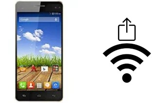 So generieren Sie einen QR-Code mit dem Wifi-Passwort auf einem Micromax A190 Canvas HD Plus