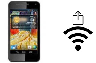 So generieren Sie einen QR-Code mit dem Wifi-Passwort auf einem Micromax A90