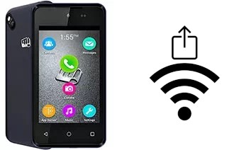 So generieren Sie einen QR-Code mit dem Wifi-Passwort auf einem Micromax Bolt D303