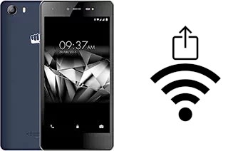 So generieren Sie einen QR-Code mit dem Wifi-Passwort auf einem Micromax Canvas 5 E481