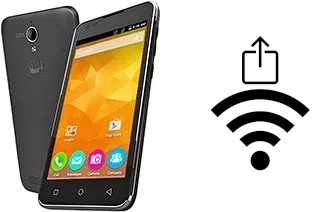 So generieren Sie einen QR-Code mit dem Wifi-Passwort auf einem Micromax Canvas Blaze 4G Q400