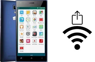 So generieren Sie einen QR-Code mit dem Wifi-Passwort auf einem Micromax Canvas Xpress 4G Q413