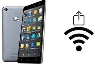 So generieren Sie einen QR-Code mit dem Wifi-Passwort auf einem Micromax Canvas Juice 3+ Q394