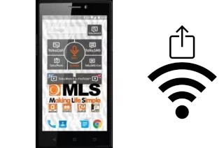 So generieren Sie einen QR-Code mit dem Wifi-Passwort auf einem MLS IQ1502A