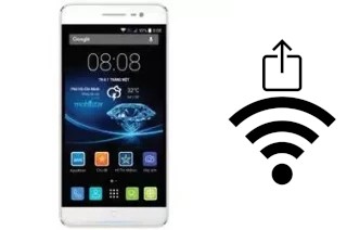 So generieren Sie einen QR-Code mit dem Wifi-Passwort auf einem Mobiistar Prime X Grand