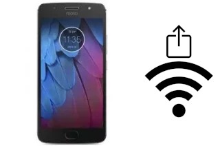 So generieren Sie einen QR-Code mit dem Wifi-Passwort auf einem Moto G5S Plus