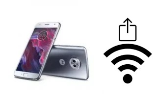 So generieren Sie einen QR-Code mit dem Wifi-Passwort auf einem Moto X4 64GB