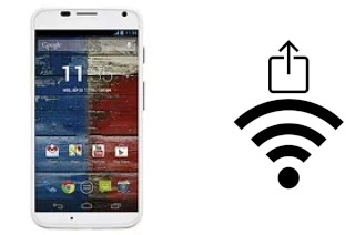 So generieren Sie einen QR-Code mit dem Wifi-Passwort auf einem Motorola Moto X