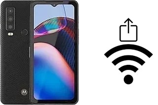 So generieren Sie einen QR-Code mit dem Wifi-Passwort auf einem Motorola Defy 2