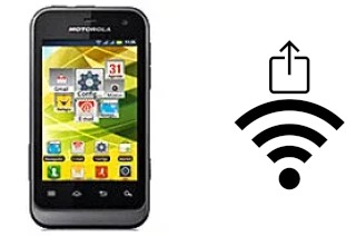 So generieren Sie einen QR-Code mit dem Wifi-Passwort auf einem Motorola Defy Mini XT321