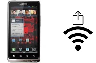 So generieren Sie einen QR-Code mit dem Wifi-Passwort auf einem Motorola DROID BIONIC XT875