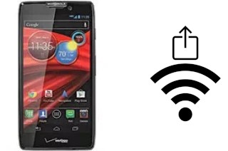 So generieren Sie einen QR-Code mit dem Wifi-Passwort auf einem Motorola DROID RAZR MAXX HD