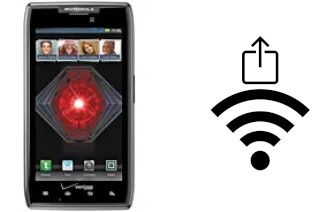 So generieren Sie einen QR-Code mit dem Wifi-Passwort auf einem Motorola DROID RAZR MAXX