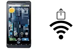 So generieren Sie einen QR-Code mit dem Wifi-Passwort auf einem Motorola DROID X ME811