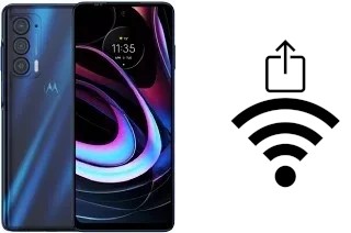 So generieren Sie einen QR-Code mit dem Wifi-Passwort auf einem Motorola Edge (2021)