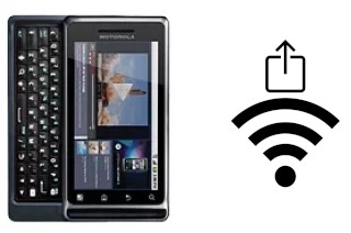 So generieren Sie einen QR-Code mit dem Wifi-Passwort auf einem Motorola MILESTONE 2