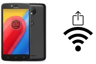 So generieren Sie einen QR-Code mit dem Wifi-Passwort auf einem Motorola Moto C XT1750