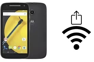 So generieren Sie einen QR-Code mit dem Wifi-Passwort auf einem Motorola Moto E (2nd gen)