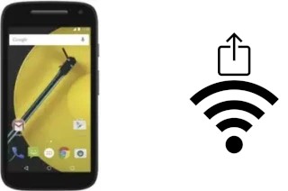 So generieren Sie einen QR-Code mit dem Wifi-Passwort auf einem Motorola Moto E (2nd Gen) XT1527