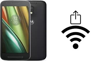 So generieren Sie einen QR-Code mit dem Wifi-Passwort auf einem Motorola Moto E3