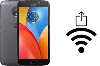 So generieren Sie einen QR-Code mit dem Wifi-Passwort auf einem Motorola Moto E4 Plus (USA)