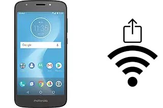 So generieren Sie einen QR-Code mit dem Wifi-Passwort auf einem Motorola Moto E5 Cruise