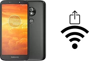 So generieren Sie einen QR-Code mit dem Wifi-Passwort auf einem Motorola Moto E5 Play Go