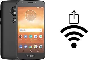 So generieren Sie einen QR-Code mit dem Wifi-Passwort auf einem Motorola Moto E5 Play