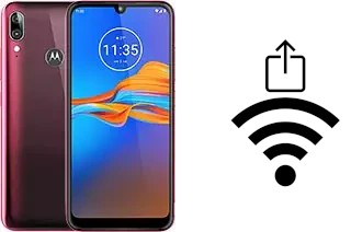 So generieren Sie einen QR-Code mit dem Wifi-Passwort auf einem Motorola Moto E6 Plus (2019)