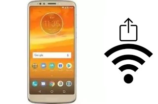 So generieren Sie einen QR-Code mit dem Wifi-Passwort auf einem Motorola Moto E6 Plus