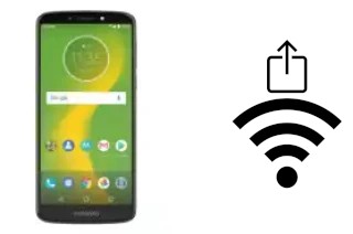 So generieren Sie einen QR-Code mit dem Wifi-Passwort auf einem Motorola Moto E6