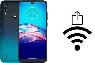 So generieren Sie einen QR-Code mit dem Wifi-Passwort auf einem Motorola Moto E6s (2020)